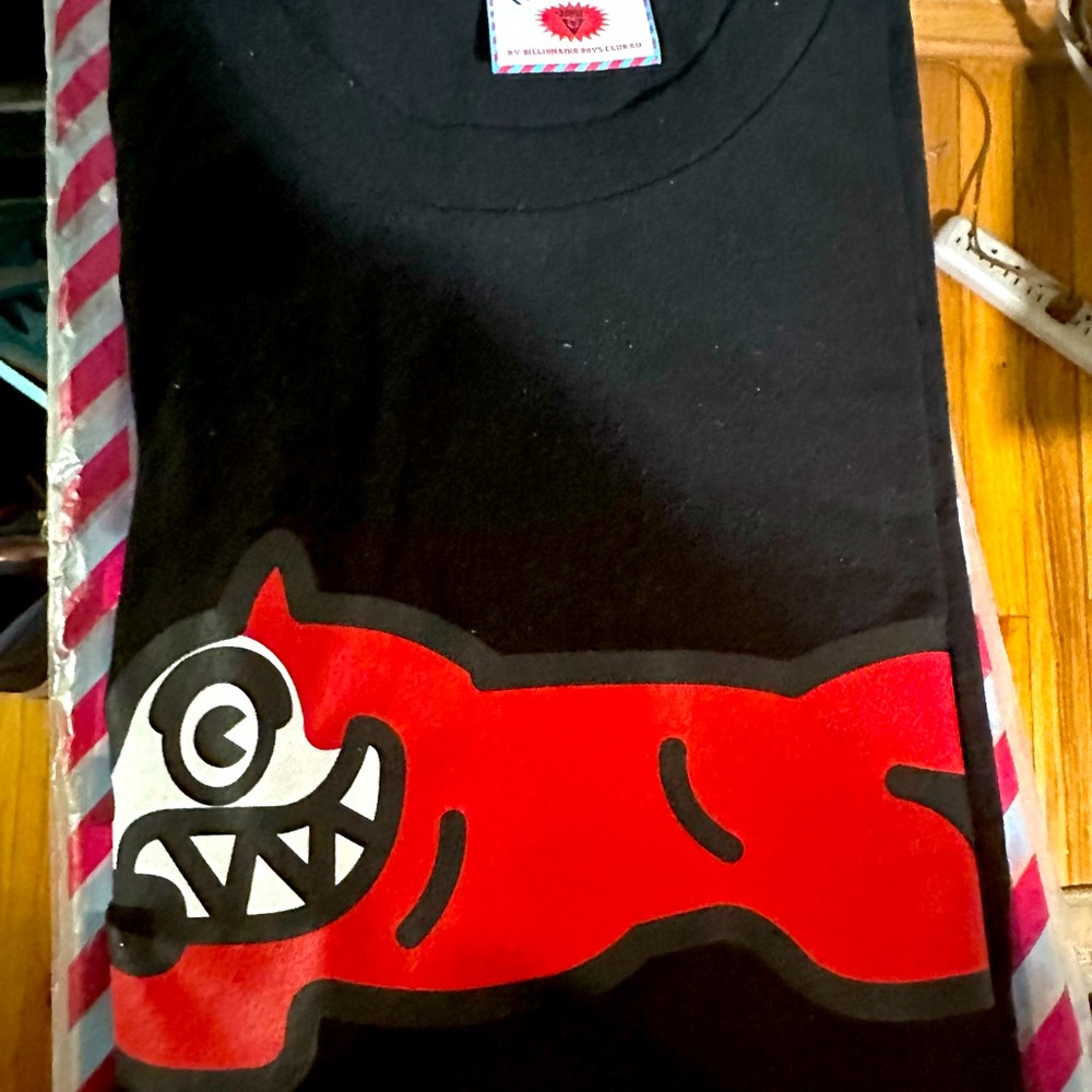 Billionaire Boys Club BBC Running Dog shirt. XL.